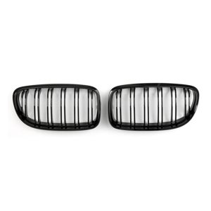 BMW 3 Series Grille - Omac - Gloss Black - '09-'12